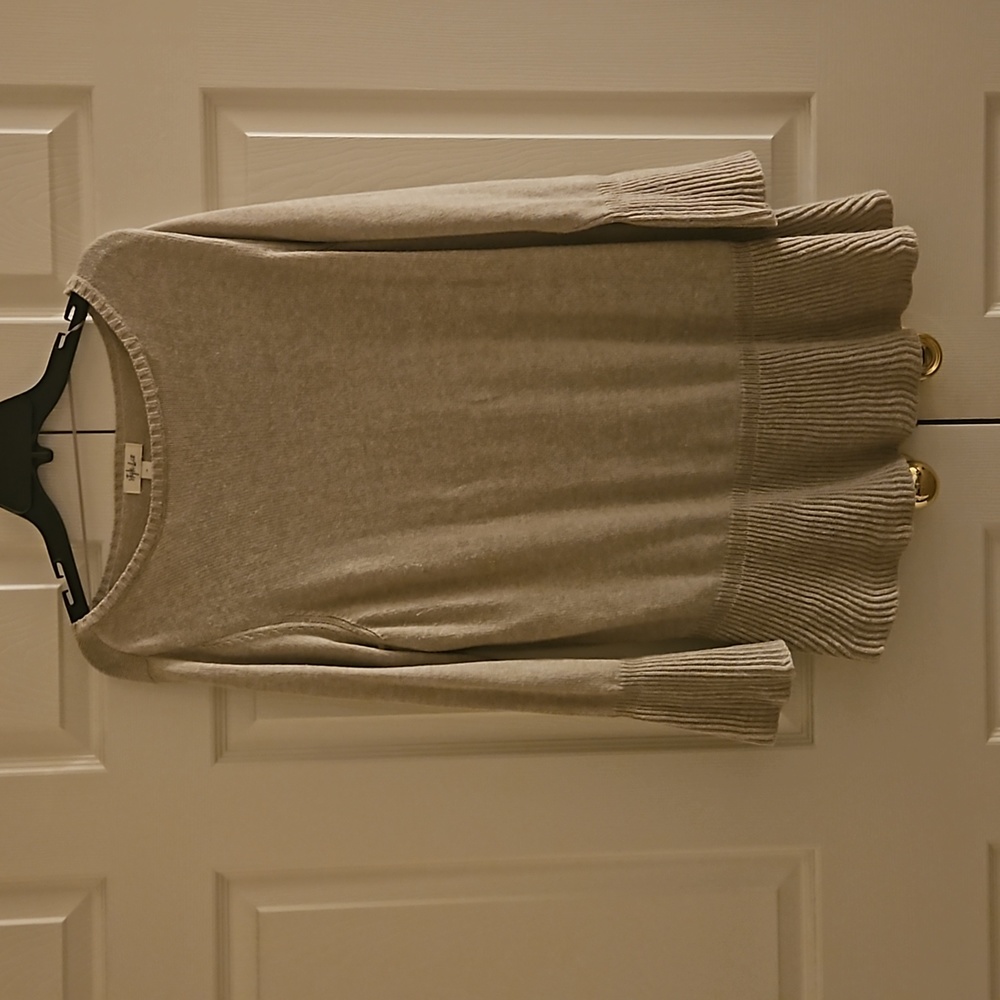 Tan sweater